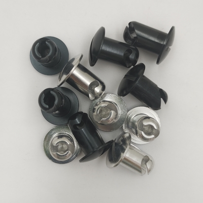OE NO. Universal.500 Black Quarter Turn Fasteners Sprintcar met Grip Aluminium Dzus Knop Dome hoofd