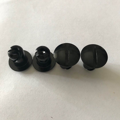 Universal Car Fitment.500 Zwart Aluminium Dzus Button Dome Head Quarter Turn Fasteners voor Sprintcar Repair/Replacement