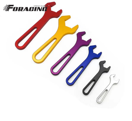 6-stuk AN Spanner Aluminium Billet Racing Tool Set voor Sprint Cars AN4-AN16 Universele Jaar en Prestaties