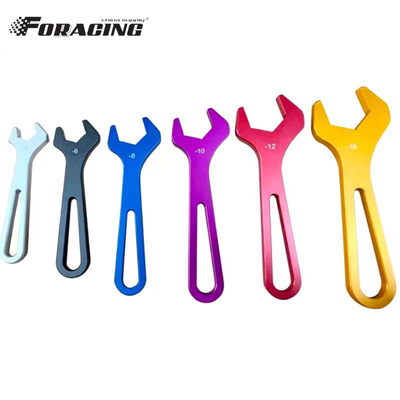 Universal AN Spanner Aluminium Billet Racing Tool Sets 6 stuks Een Kit AN4-AN16 Sprint Car Wrenches voor Racing en Tuning