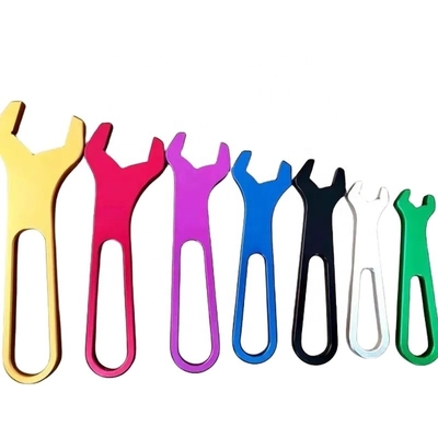 6 stuks AN Spanner Aluminium Billet Racing Tool Sets voor Universal Car Fitment An4-An16 Sprint Car Wrenches op betaalbare prijs