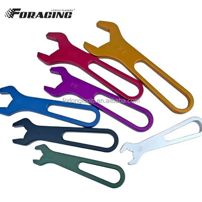 6 stuks AN Spanner Aluminium Billet Racing Tool Sets voor Universal Car Fitment An4-An16 Sprint Car Wrenches op betaalbare prijs