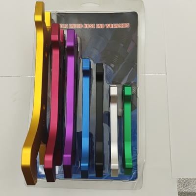 6 stuks AN Spanner Aluminium Billet Racing Tool Sets voor Universal Car Fitment An4-An16 Sprint Car Wrenches op betaalbare prijs