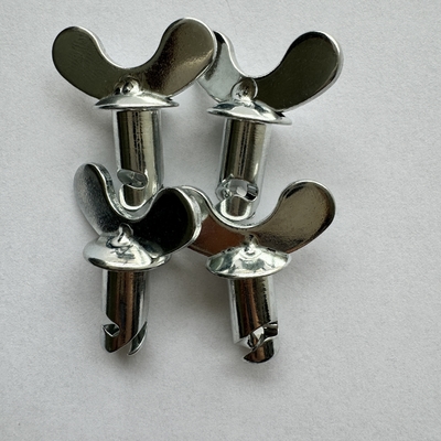 Universele Dzus Dome vlinderkopknoppen voor Sprint Car Steel 5/16 &quot;x.500&quot; zilver vervangen/repareren Universal Fitment OEM