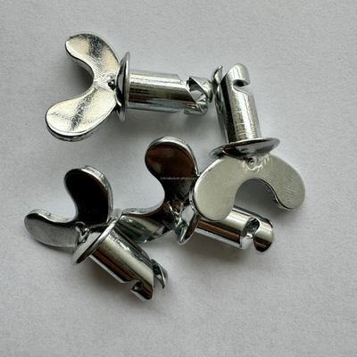 Stalen Dzus Dome Vlinderkopknoppen Zilver 5/16 &quot;x.500&quot; voor Sprint Car Grip en Performance
