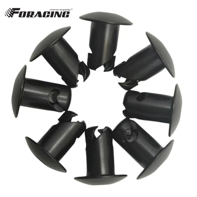 Universele OE NO. 7/16&quot; Aluminium Dzus Knop Dome Allen Hoofd Kwartier Draai bevestigingen 0,500&quot; Zwart Superieure prestaties