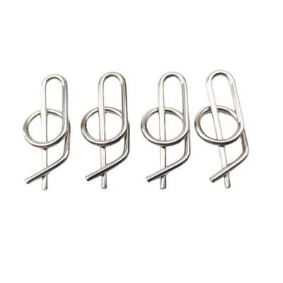304SS Jacobs Ladder Pin Rue Clip Roestvrij staal 3/8&quot; Sprint Car Quick Release Clevis Pin Clip voor universele auto-fitting