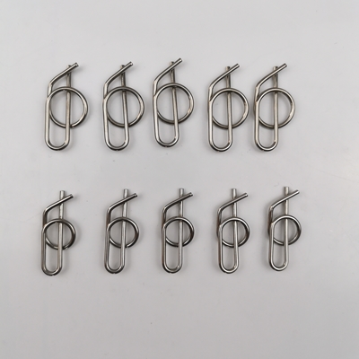 304SS Jacobs Ladder Pin Rue Clip Roestvrij staal 3/8&quot; Sprint Car Quick Release Clevis Pin Clip voor universele auto-fitting