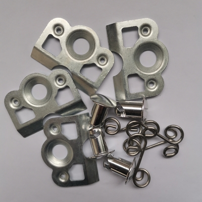 Universal Industrial Steel Fastener Montage Brackets Standard Quick Turn Dzus Back Plate voor gemakkelijke installatie