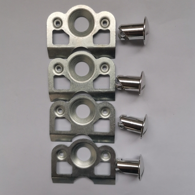 Universal Industrial Steel Fastener Montage Brackets Standard Quick Turn Dzus Back Plate voor gemakkelijke installatie