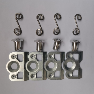 Standaard OE NO. Snel draaien Dzus Back Plate Steel 1 3/8 Bevestigingsbeugel voor universele prestatieverbeteringen