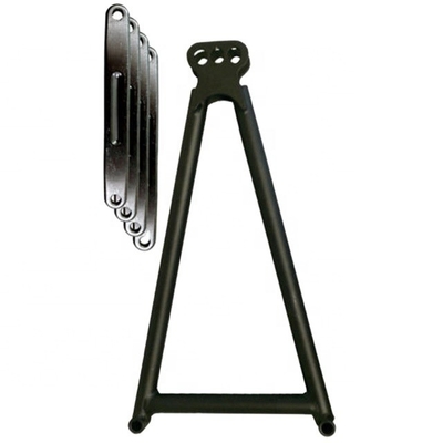 13-5/8&quot; Chromoly 4130 Sprint Car Racing Zwarte Jacobs Ladder Kit met 7&quot; Riem