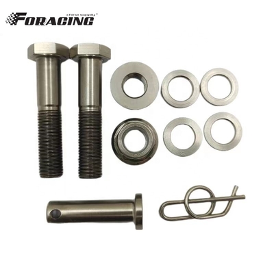 13-5/8&quot; Chromoly 4130 Sprint Car Racing Zwarte Jacobs Ladder Kit met 7&quot; Riem