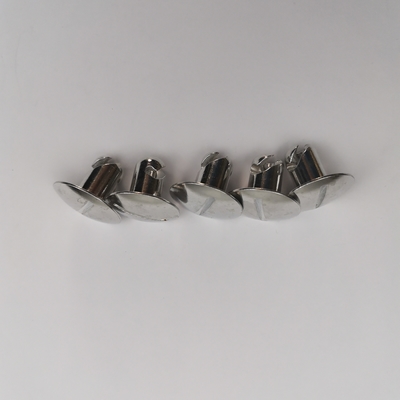 Universal Fitment Aluminium kwart draai Dzus 1&quot; Groot hoofd 7/16&quot; x.500 Silver Sprint Auto vervangend onderdeel reparatie upgrade
