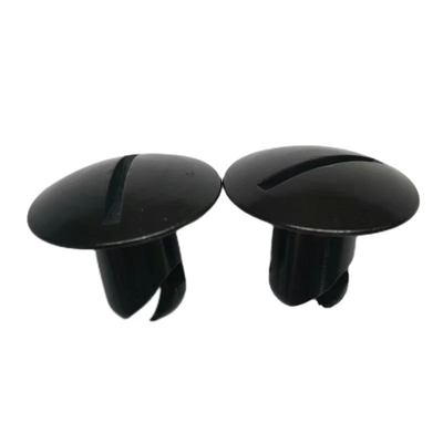 Universal Year Aluminium Quarter Turn Dzus Sprint Car Racing Car Zwart / Zilveren Dome Kopknoppen 1 inch Kop voor 7/16 x.450