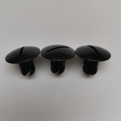 Universal Year Aluminium Quarter Turn Dzus Sprint Car Racing Car Zwart / Zilveren Dome Kopknoppen 1 inch Kop voor 7/16 x.450