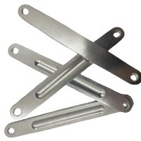 Eagle Universal Racing Accessories 7&quot; Silver Jacobs Ladder Strap voor Aluminium 7075 Sprint Auto Parts OE NO. Op maat gemaakt
