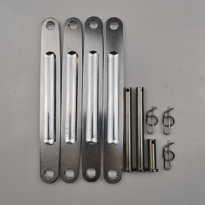 Universal Sprint Car 7&quot; Silver Racing Parts Aluminium 7075 Jacobs Ladder Upgrade voor verbeterde prestaties en hantering