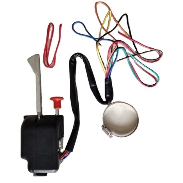 Universal OE NO. 12V Street Hot Rod Turn Signal Switch Zwart Voor auto-aanpassingsoplossingen