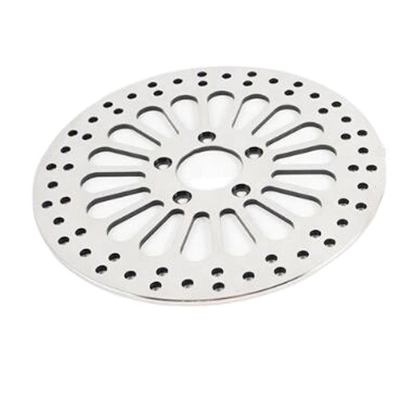 OD 299mm 11,8 inch Achterste gepolijste remrotors voor Harley Rechts Links Montagegat 5 2.30kg Positie Voorste Achterste