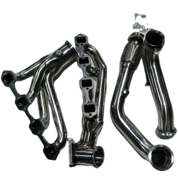 OEM-grootte Universele motor roestvrij staal uitlaatsysteem MANIFOLD FIT MUSTANG 86-93 5.0L V8 302 T4 TURBO Hot Item