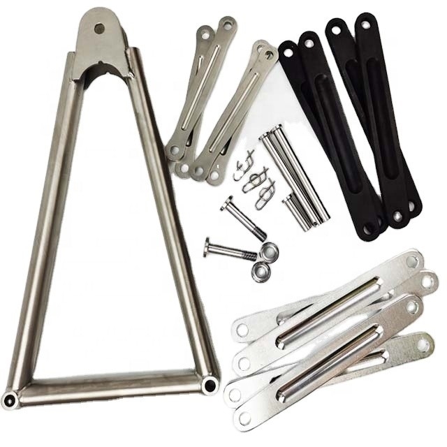 Universal Jacobs Ladder Natuurlijk Titanium 13-5/8&quot; 14&quot; Lang voor onderhoud en reparatie van Sprint auto's