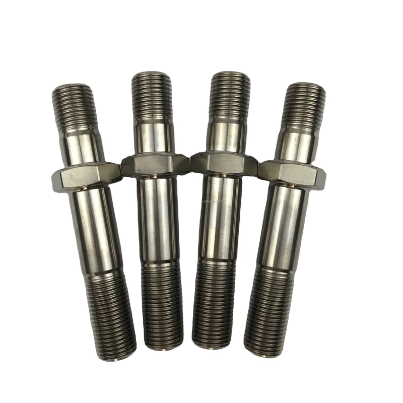 6AL-4V Titanium legering Natuurlijke afwerking SPRINT CAR TITANIUM RADIUS ROD BOLT 1/2&quot;-20 x 1-3/8&quot; Hex hoofdbouten met DIN-standaard
