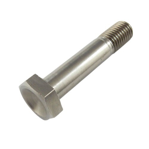 Sprint Car 5/16&quot;-24 x 1-1/2&quot; UNF Titanium Hex Head Bolt DIN Standard gemaakt van 6AL-4V Titanium alloy met natuurlijke afwerking