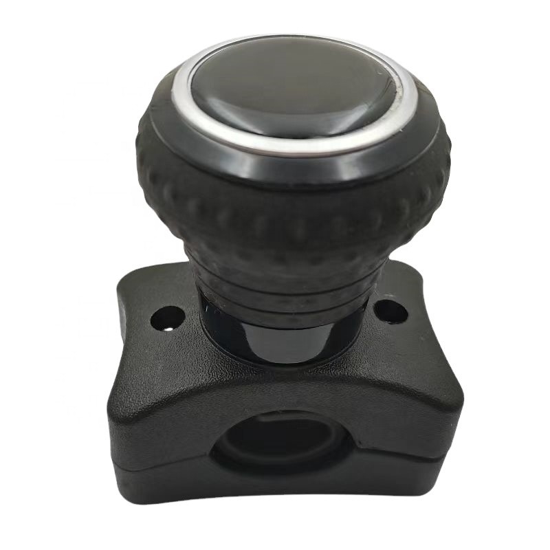 Zwart Universal Fitment Auto stuurwiel Booster Spinner Knob 360 graden Grip Ball draaiende handbesturing voor een soepele werking