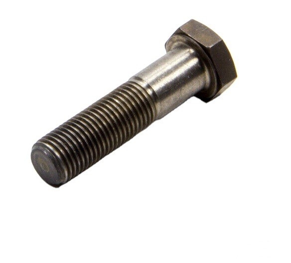 6AL-4V Titanium legering Natuurlijke afwerking TITANIUM 3/8-24 x 1-1/2 &quot;UNF HEX HEAD BOLT Korte draad Sprint Bolt DIN Standard