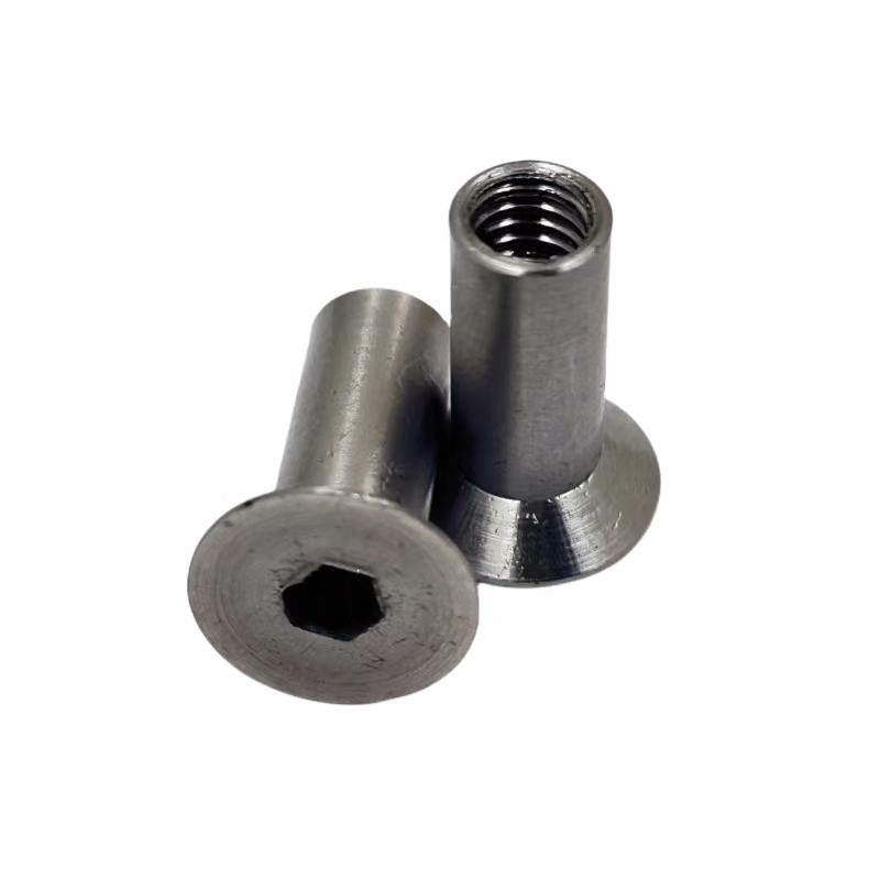Universal Sport Bike Pedal Roestvrij staal Countersunk Sleeve Nut M4 Perfect voor vervanging / reparatie eisen