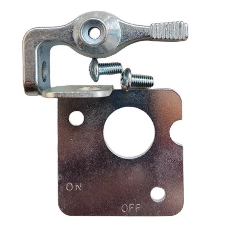 Universal Car Fitment Master Disconnect Switch Lockout Lever Kit Batterijschakelaar Geel Rood Zilver voor automatisch schakelen