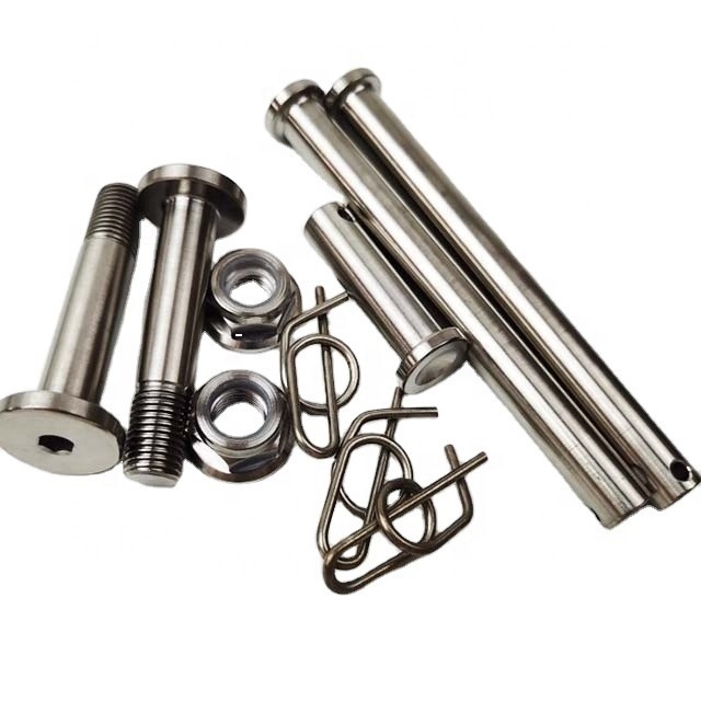 Universal Jacobs Ladder Titanium Bolt Nylon Insert Nut of Titanium Pin Set Voor Sprint Car Vervangen/Repareren Universal Car Fitting