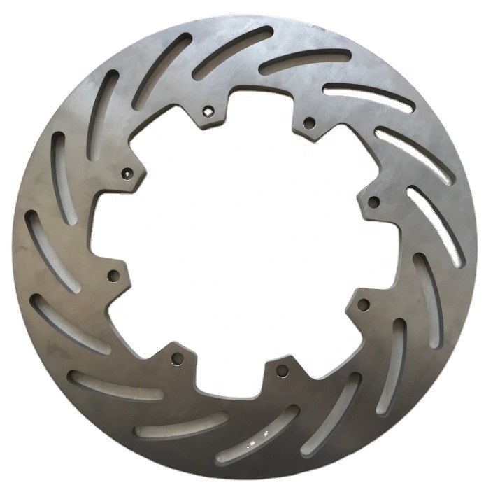 Verbeter het remsysteem van uw Sprint-auto met lichte en duurzame titaniumremrotors OD 9.5 &quot; 10 &quot; 11 &quot; 12 N.W 1.65KG