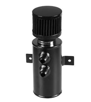 Universele 750 ml olie vangen kan Reservoir Tank gepolijst aluminium W / Breather Filter verward AN10 voor ongeëvenaarde prestaties