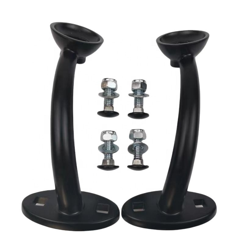 Universele zwarte geanodiseerde Highboy Fenderless Hot Rod koplamp montage met gegarandeerde prestaties en montage