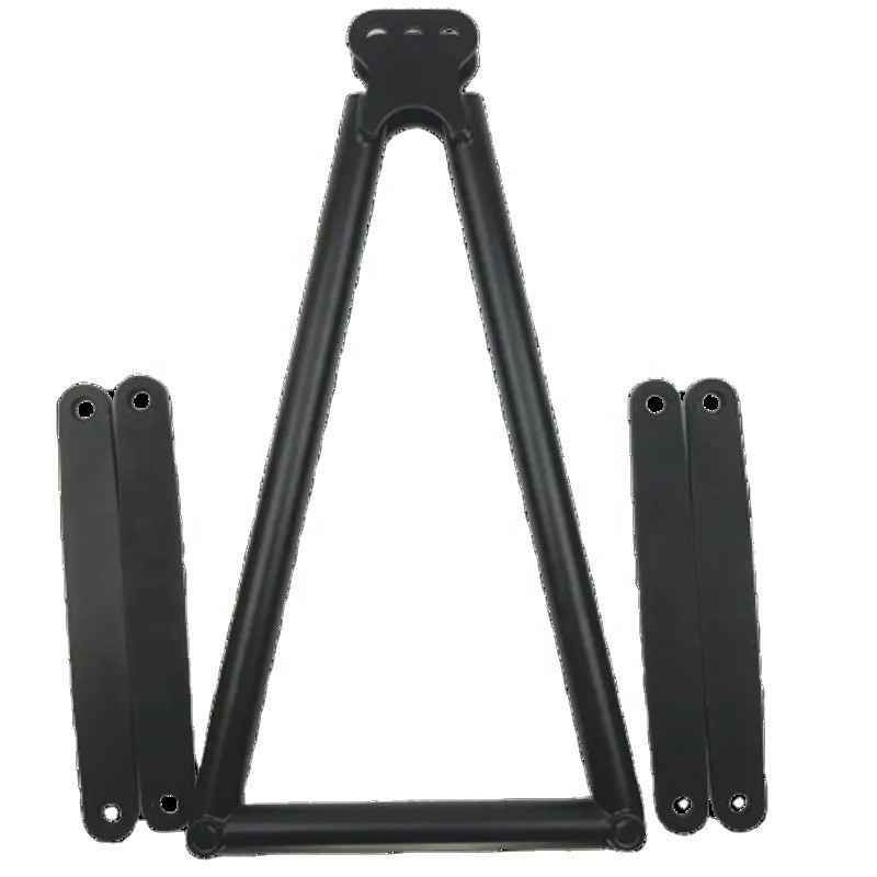 ZWART 13 5/8 &quot;SPRINT CAR JACOBS LEIDER WITH STRAPS CHROMOLY 4130 Voorpositie 1&quot; x 1/4&quot; x 7&quot; Wanddikte 0,065&quot; Aluminium