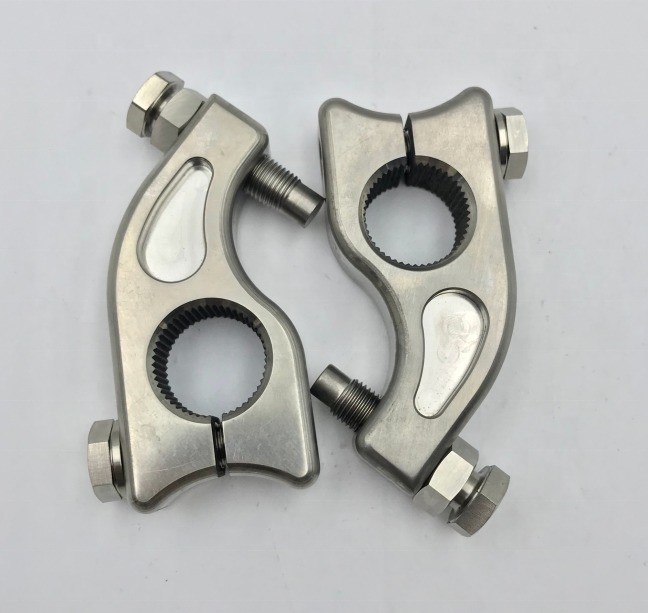 Titanium Gr5 Universal Car Fitment 7/8 &quot;Torsion Stop met 1 1/2&quot; Split x 3/8&quot; Adjust Bolt 3/8&quot;-20 Pin Bolt Jaar Universal