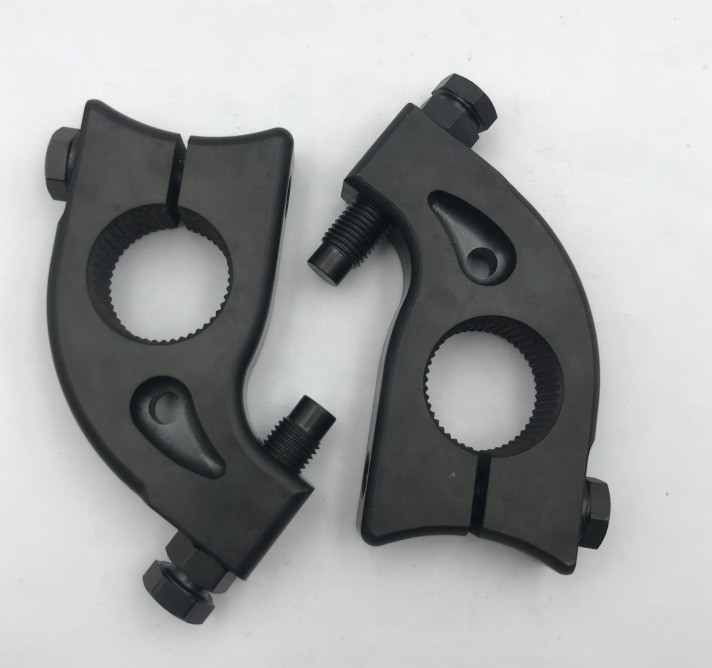 Titanium Gr5 Zwart PVD Torsion Stop 1 3/4 &quot;Split 1-1/8&quot; Spline 7/16 Aanpassingsbout voor alle Hex Bilt 9/16&quot; in verschillende industrieën
