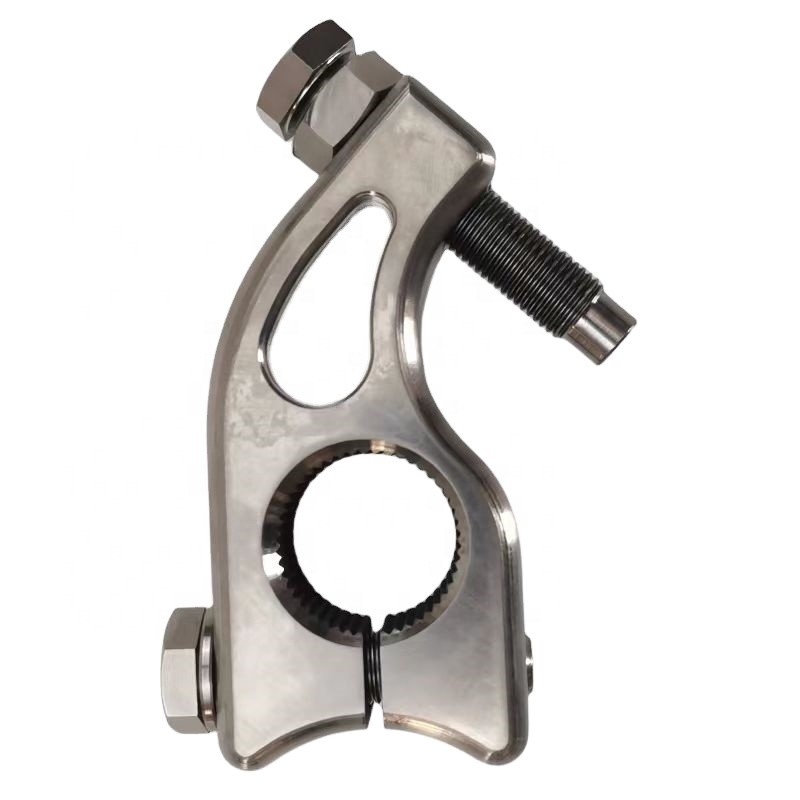Silver Year Universal Torsion Arm Stop Natural Titanium 1-3/4 in Split voor Sprint Car Torsion Bar Parts Universal Fitment