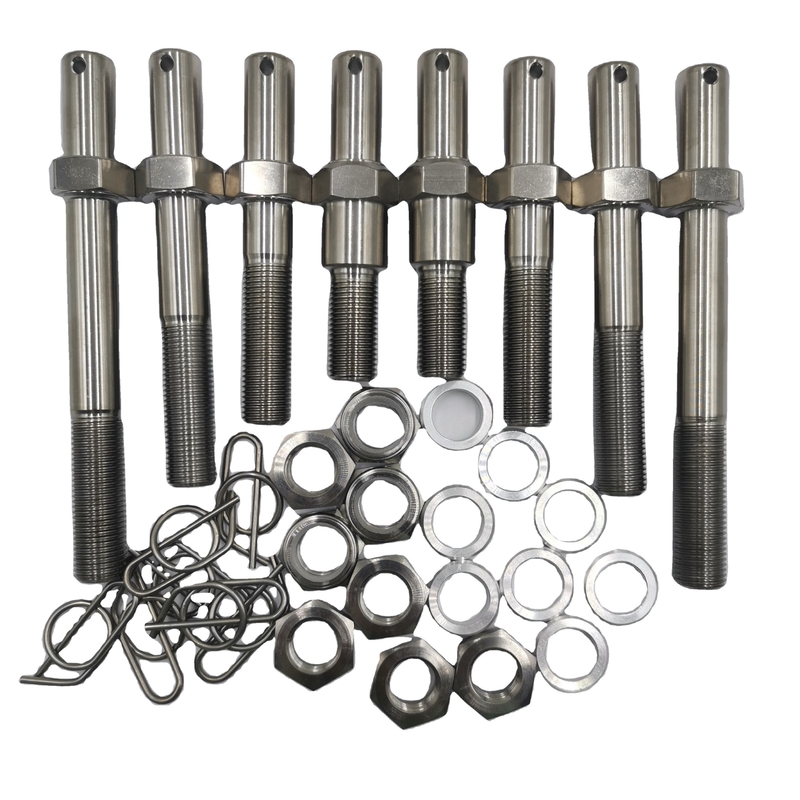 Universal Fitment Eagle's TITANIUM ONE NUT OR Q/C R/R S/P PLUS BOLT KIT De perfecte toevoeging aan uw Sprint Car Chassis