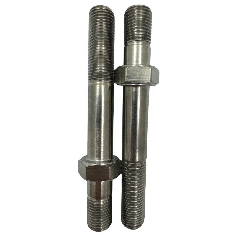DIN Standard Titanium One Nut Stud 4.10&quot; Schokmontage Stud Bolt 1/2 -20 Maxim Winters TI Bolt voor bouwmachines