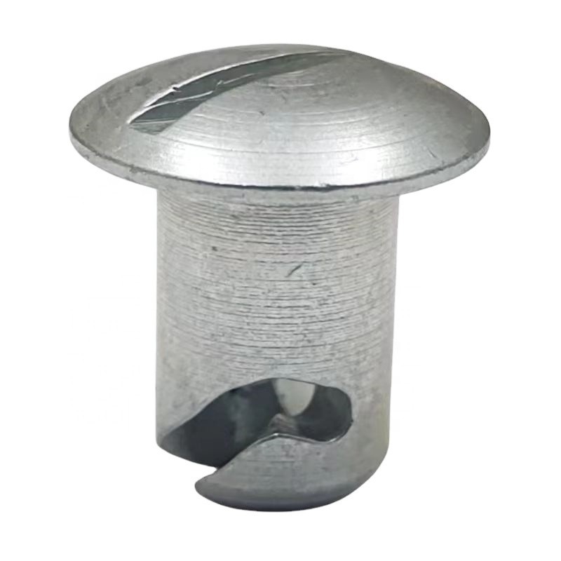 Universal Sprint Car Parts 7/16&quot; *.500&quot; Dome Head Quarter Turn Stud met stalen Dzus bevestigingsmiddelen