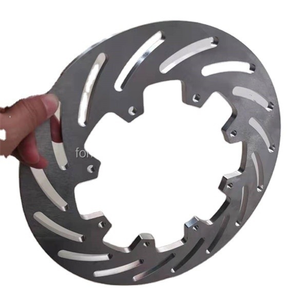 250 mm achterremrotor schijf voor KX 125 250 KX F 250 KLX R 450 Motorfiets onderdelen vervanging Titanium materiaal en duurzaam