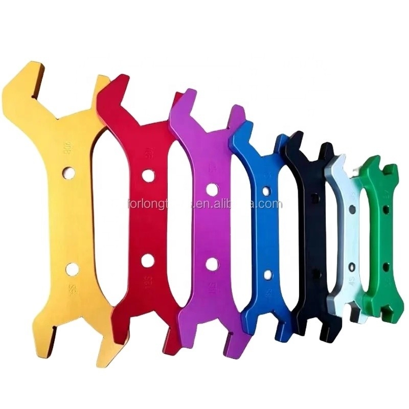 7PCS Double Ended Hose End Wrench Set voor Universal Auto Pipe Fitting An3-An16