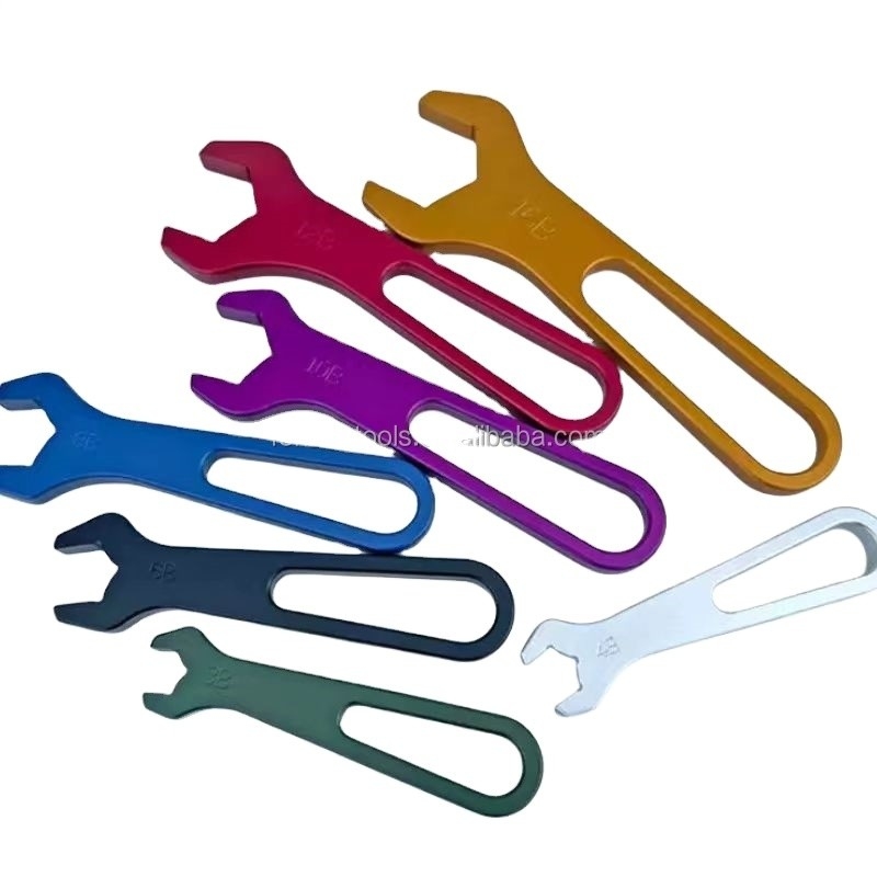 Universal Fitment 7PCS An3-An16 Aluminium Billet Racing Sprint Car Tool Sets voor onderhoud/reparatie en universele auto