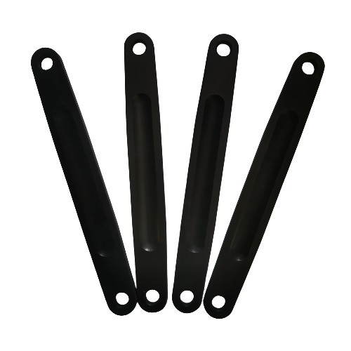 Universele 3/8 &quot;Gatgrootte Zwarte Jacobs Ladder Strap 7&quot; voor Sprint Car Aluminium Racing Needs