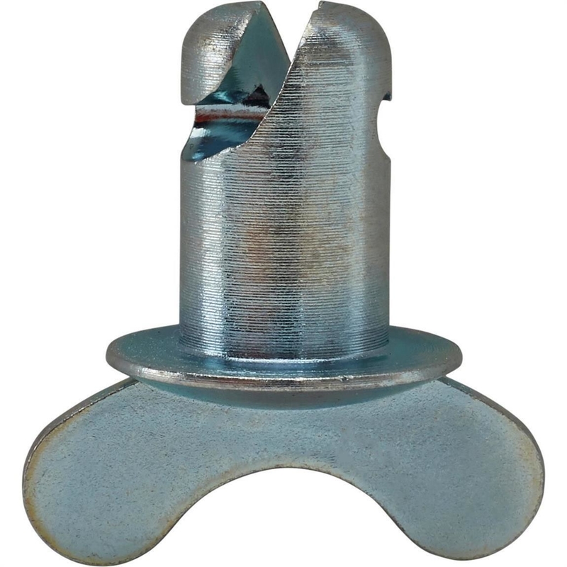 Vervanging/Reparatie Doel Steel Sprint Car Dzus Butterfly hoofdknoppen met handvat Universal Fitment in zilver 5/16 &quot;x.500&quot; prestaties