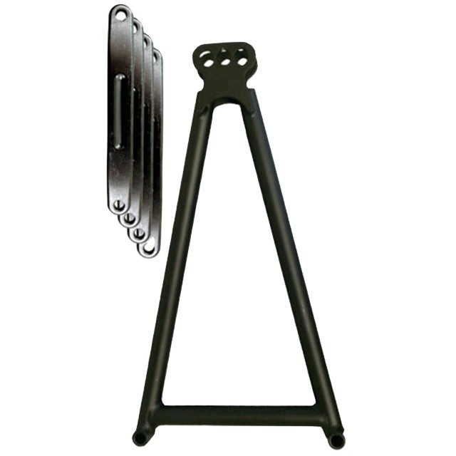 13-5/8&quot; Black Jacobs Ladder Kit gemaakt van Duurzame Chromoly 4130 voor universele montage in Sprint Cars en Duurzame Constructie